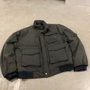 vintage cargo avant guard bomber jacket